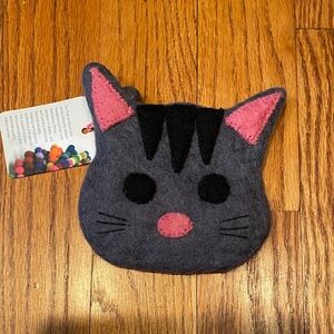 Cute Cat Felt Pouch
